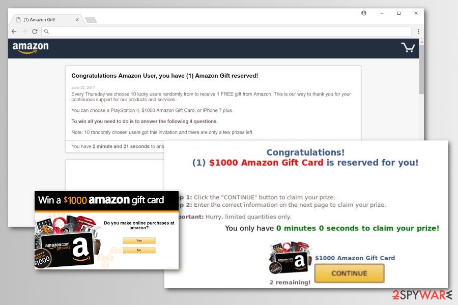Amazon Rewards Event malware versions Amazon Rewards Event malware versions