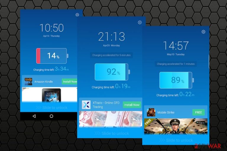 Android Charging Boost lock screen