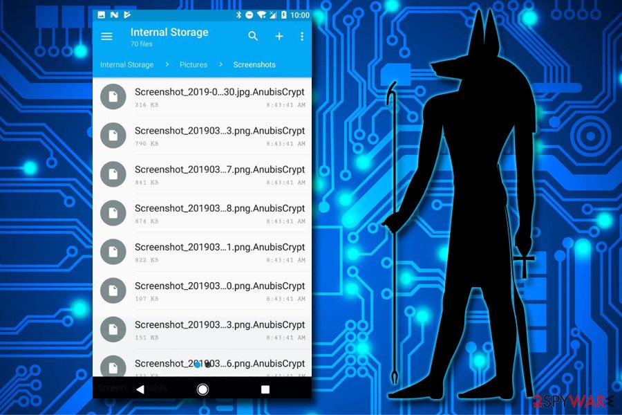 Anubiscrypt ransomware Anubiscrypt ransomware