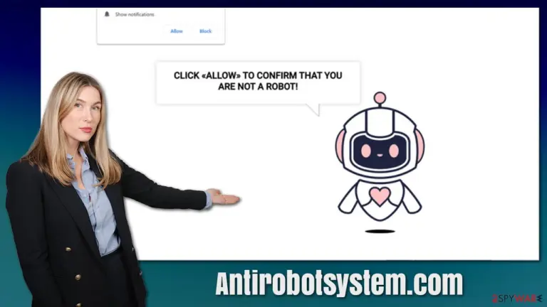 Antirobotsystem.com popups