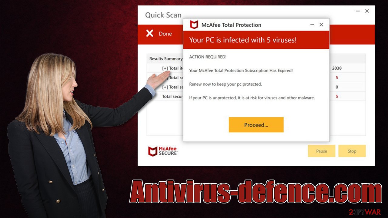 Antivirus-defence.com scam Antivirus-defence.com scam