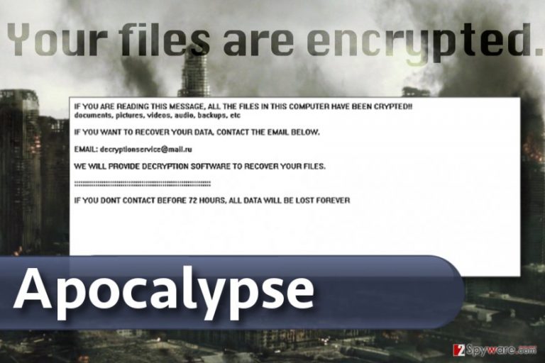 Apocalypse virus Apocalypse virus