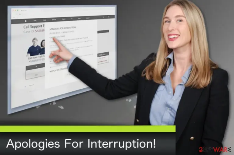 Apologies For Interruption!