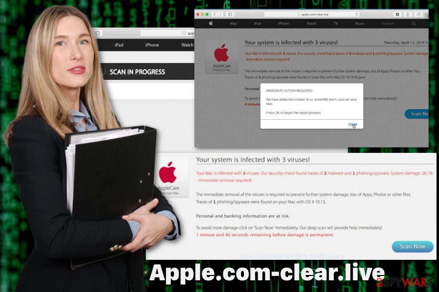 Apple.com-clear.live adware Apple.com-clear.live adware