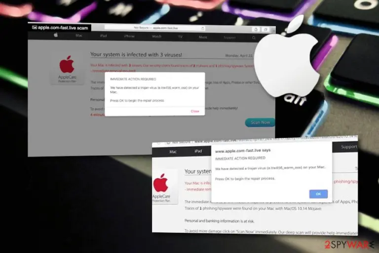 Apple.com-fast.live scam