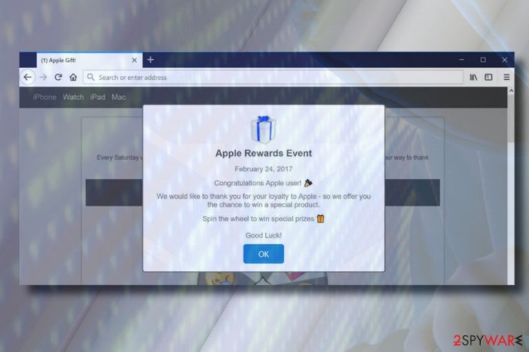 Apple Rewards Event pop-up notifications Apple Rewards Event pop-up notifications
