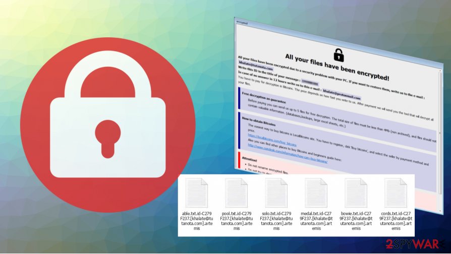 Artemis ransomware removal Artemis ransomware removal