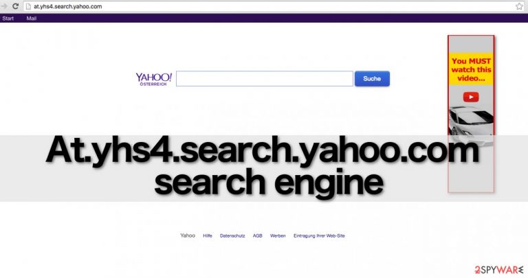 Screenshot of At.yhs4.search.yahoo.com search engine Screenshot of At.yhs4.search.yahoo.com search engine