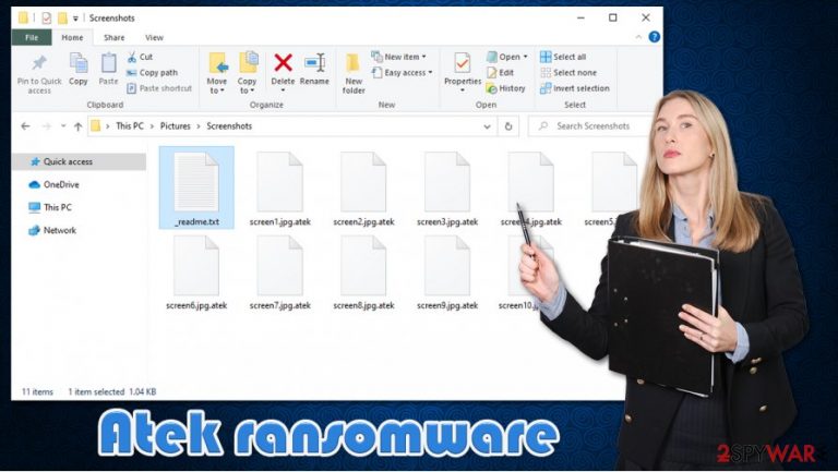 Atek ransomware virus