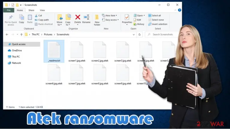 Atek ransomware virus
