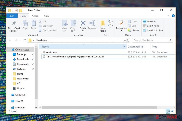 B2DR malware