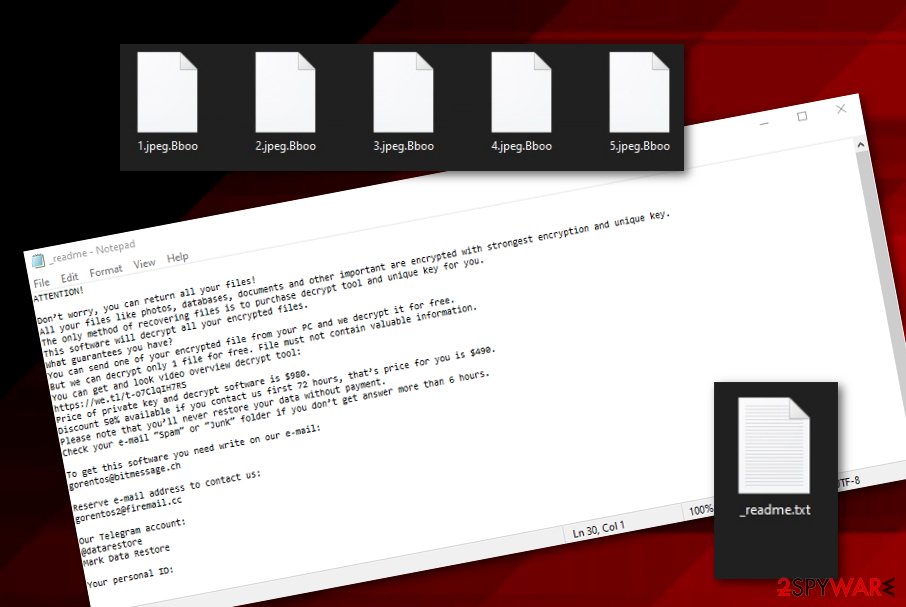 BBOO ransomware virus BBOO ransomware virus