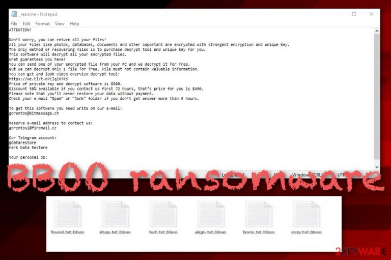 BBOO ransomware BBOO ransomware