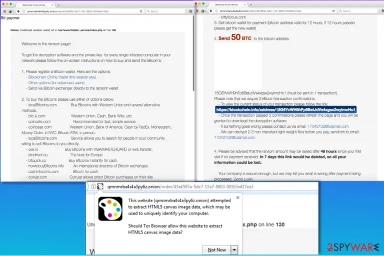 Bitpaymer ransomware