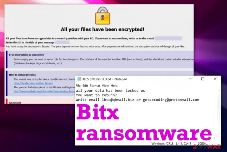 Bitx ransomware