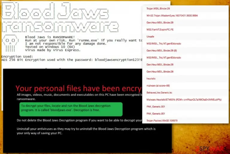 BloodJaws ransomware