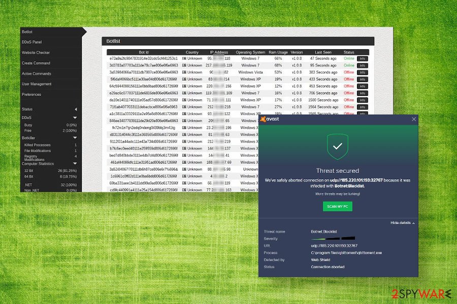 Botnet:Blacklist detection on Qbitorrent Botnet:Blacklist detection on Qbitorrent