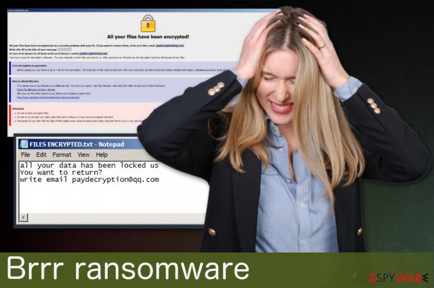 Brrr ransomware virus Brrr ransomware virus