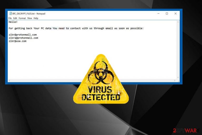 BTC ransomware BTC ransomware