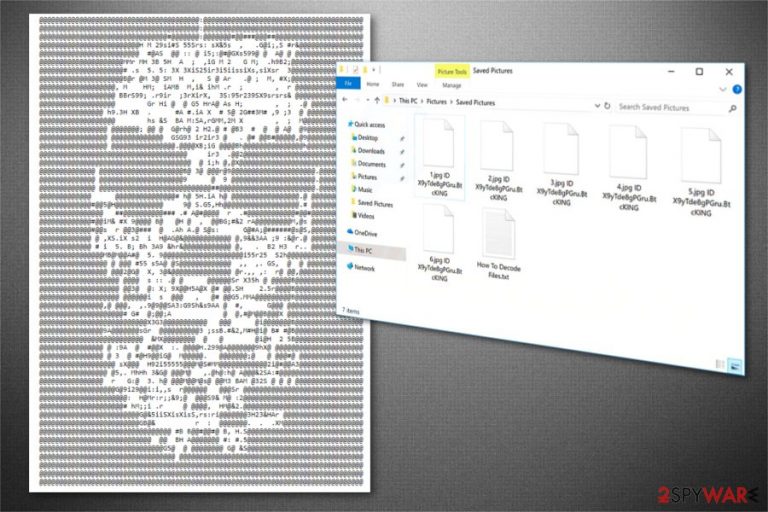 BtcKING ransomware image BtcKING ransomware image