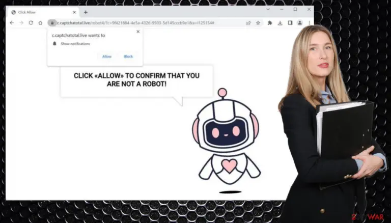 CaptchaTotal.live adware