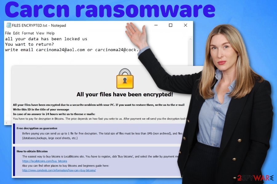Carcn ransomware virus Carcn ransomware virus