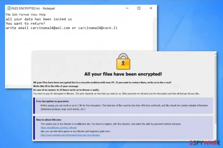 Carcn ransomware
