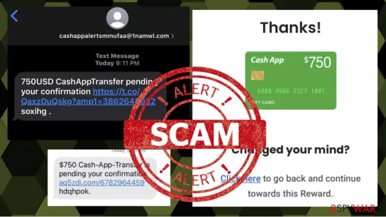 Cash-App-Transfer is pending scam