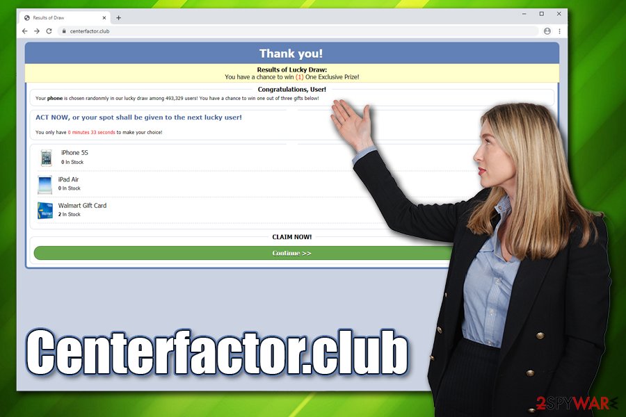 Centerfactor.club adware Centerfactor.club adware