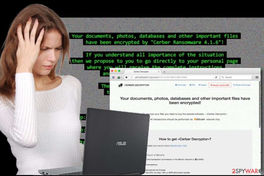 Cerber virus attack Cerber virus attack