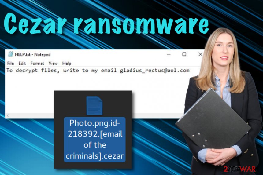 Cezar ransomware Cezar ransomware