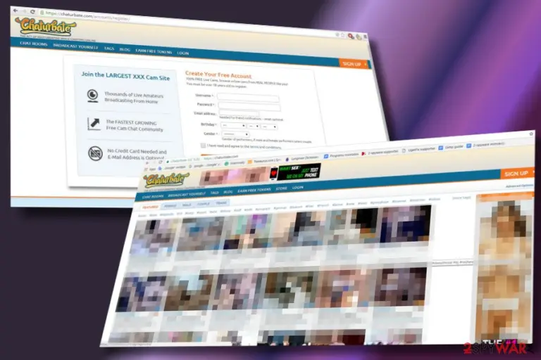 Representing Chaturbate.com domain