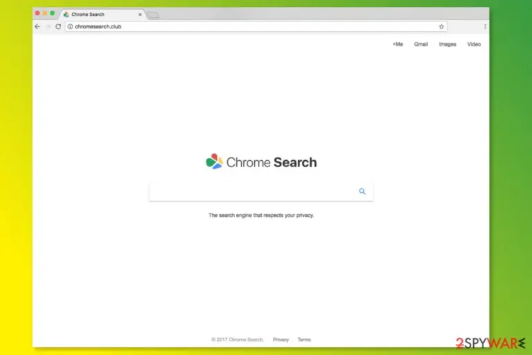 ChromeSearch.club homepage