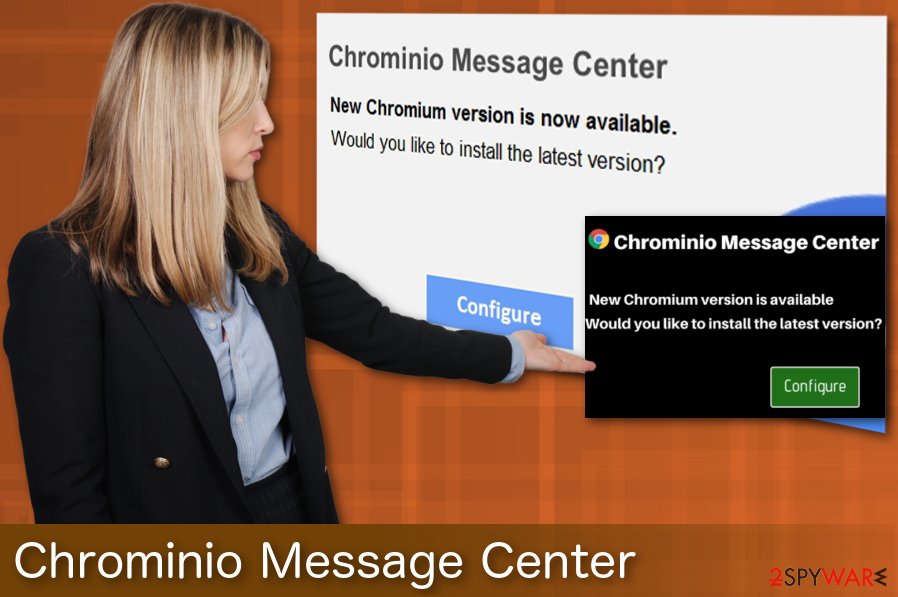 Chrominio Message Center adware Chrominio Message Center adware