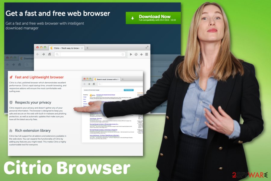 Citrio Browser adware Citrio Browser adware