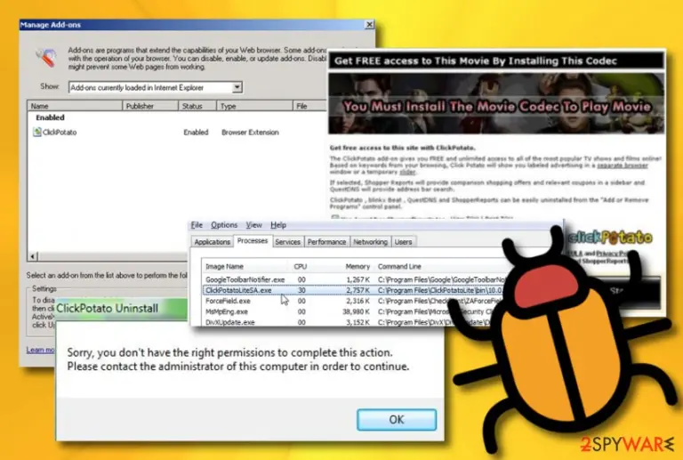 ClickPotato adware