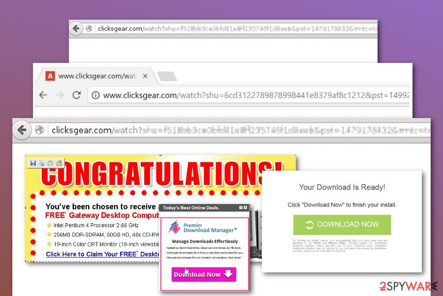 Clicksgear.com virus Clicksgear.com virus