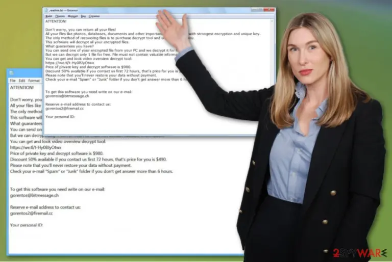 Coharos ransomware virus