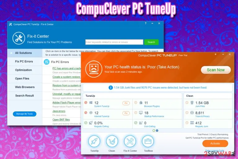 CompuClever PC TuneUp