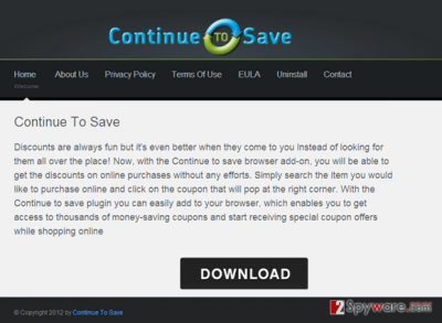 An image of the ContinueToSave