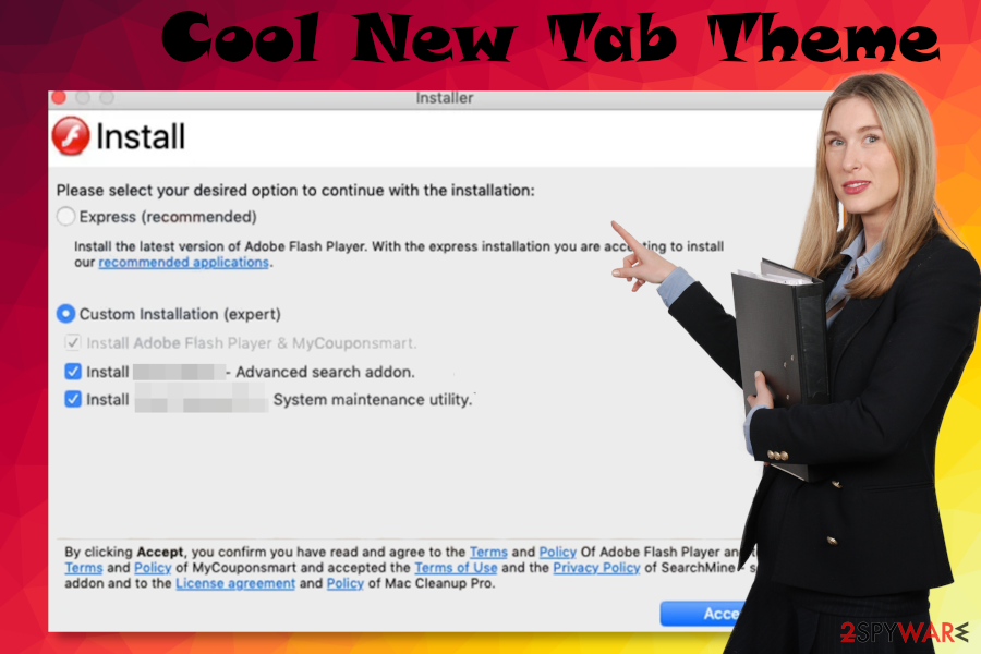 Cool New Tab Theme malware Cool New Tab Theme malware