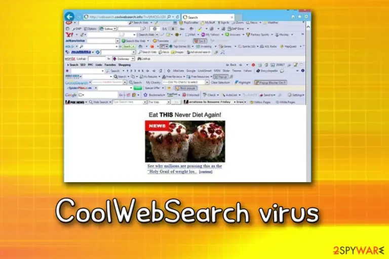 CoolWebSearch browser hijacker