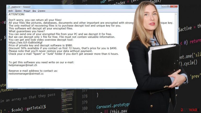 Cosd ransomware virus