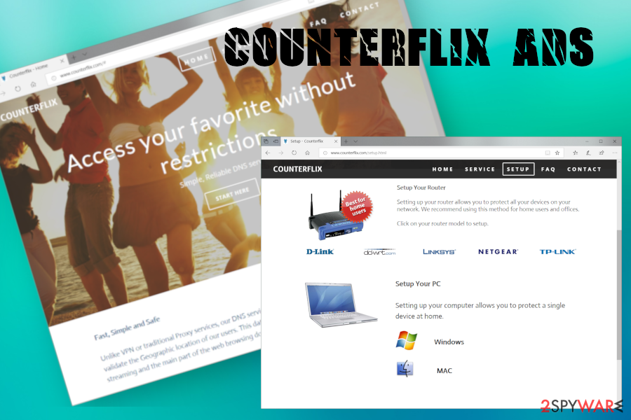 Counterflix ad virus Counterflix ad virus