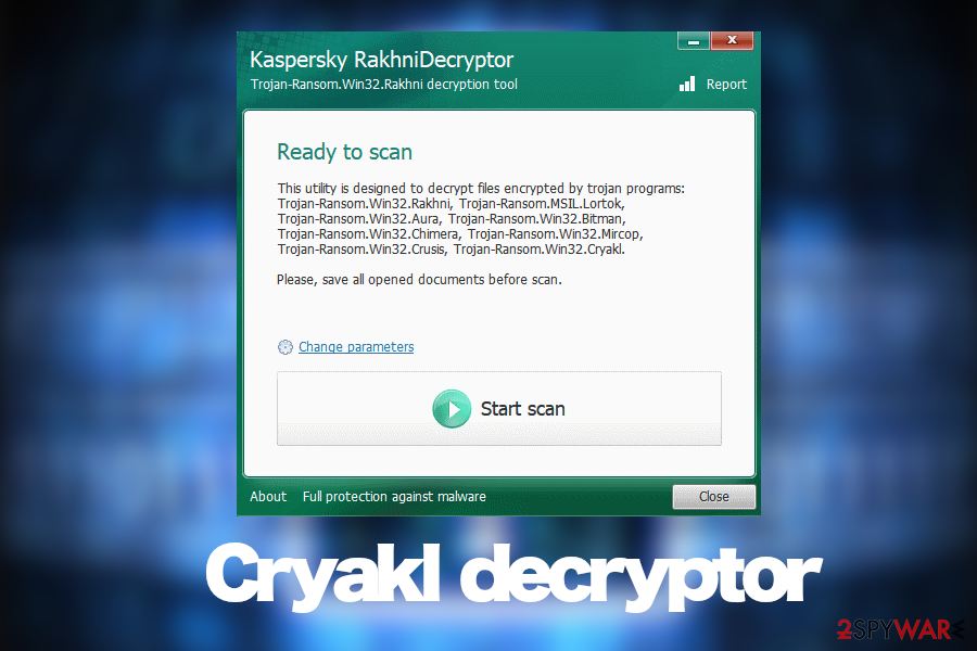 Unlock files with a free decryptor Unlock files with a free decryptor