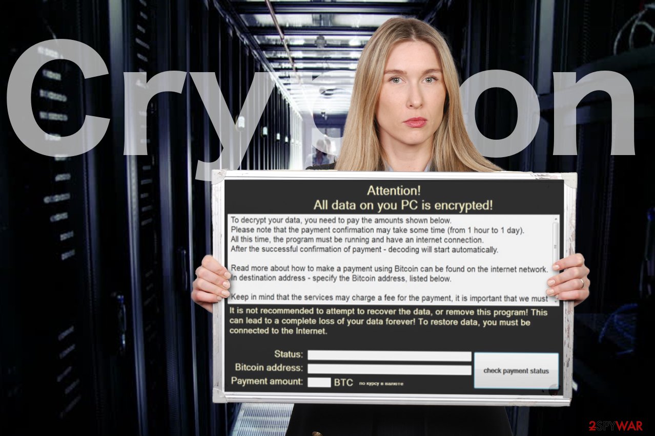 Crypton ransomware virus image Crypton ransomware virus image