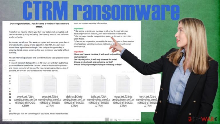 CTRM ransomware virus