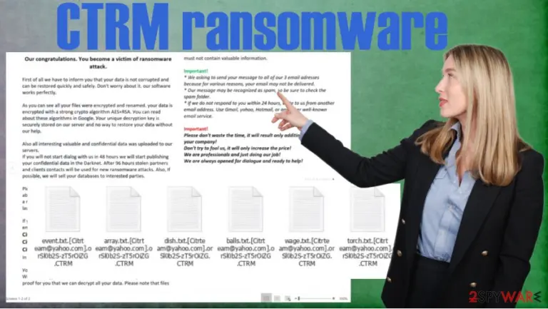 CTRM ransomware virus