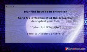 CyberSplitter 2.0 example