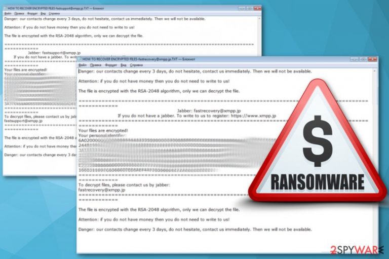 Danger ransomware Danger ransomware